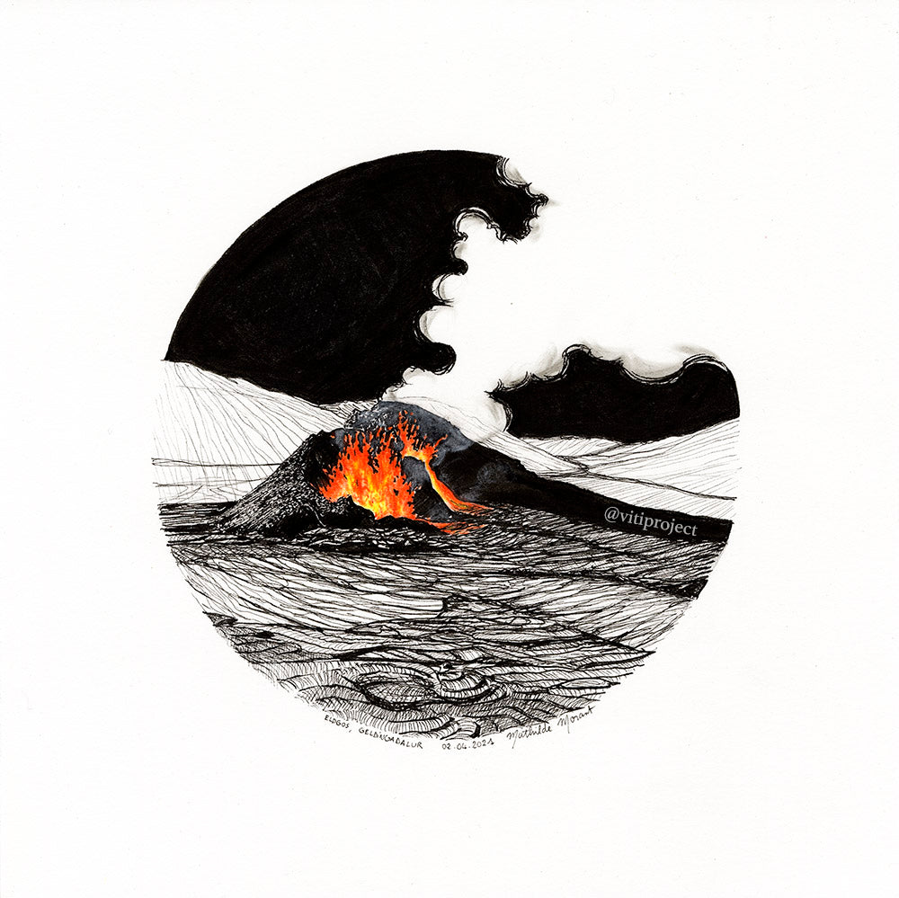 Mathilde Morant // encre et aquarelle