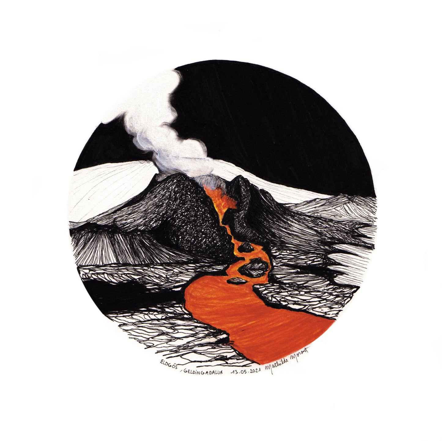 Mathilde Morant // encre et aquarelle