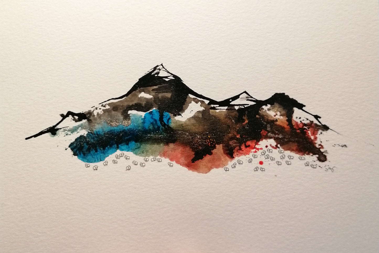 Ása Runars // aquarelle #6