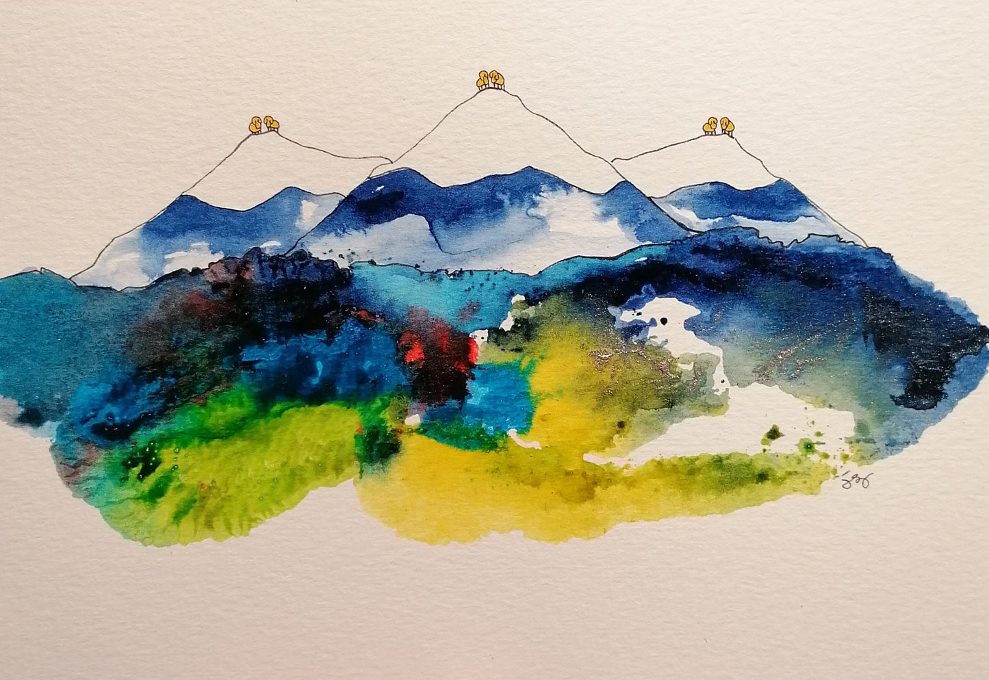 Ása Runars // aquarelle #9
