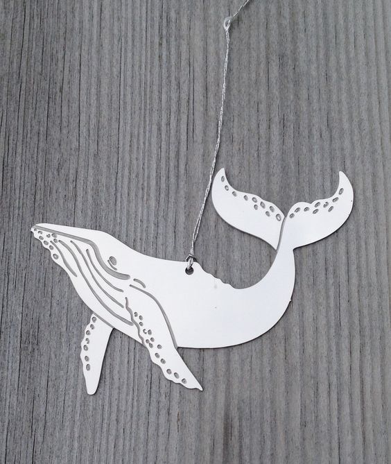 Islensk // ornament // whale