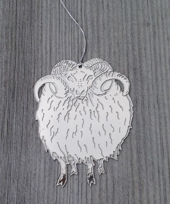 Islensk // ornement // bélier