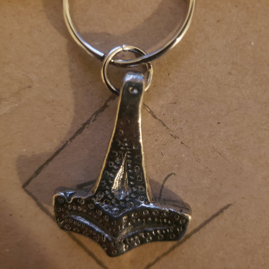 Porte-clés "marteau de Thor" (Mjölnir)